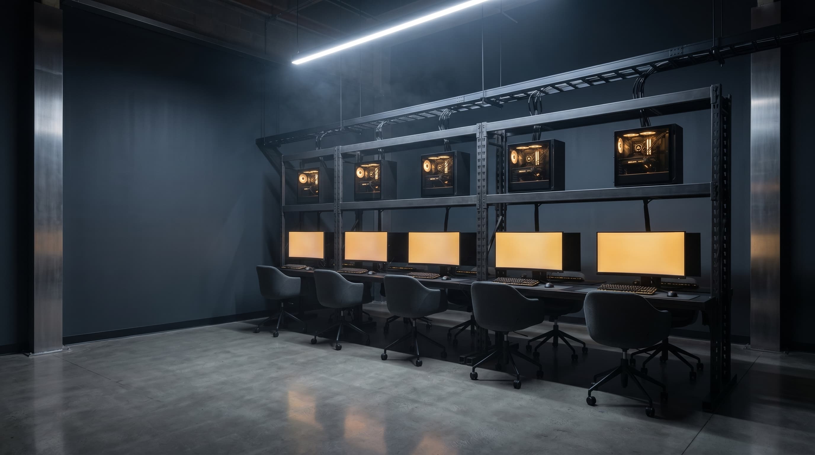 Concept render of a developer-grade gaming amenity space